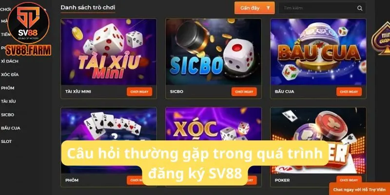 Các câu hỏi thường gặp Các câu hỏi thường gặp