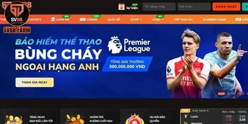 Cá cược thể thao tại nhà cái SV88 Cá cược thể thao tại nhà cái SV88