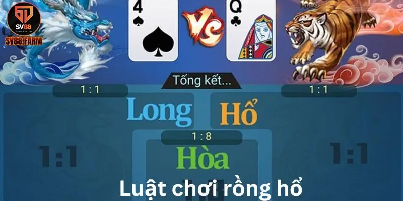 Rồng Hổ - Tựa Game Bài Đỉnh Cao Tại Live Casino SV88 Luật chơi cơ bản của Rồng Hổ tại SV88
